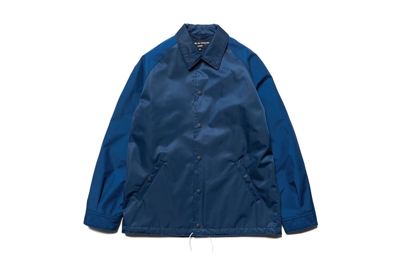 COMME des GARÇONS HOMME Two Toned Logo Coach Jacket Red Green Blue HAVEN CdGH