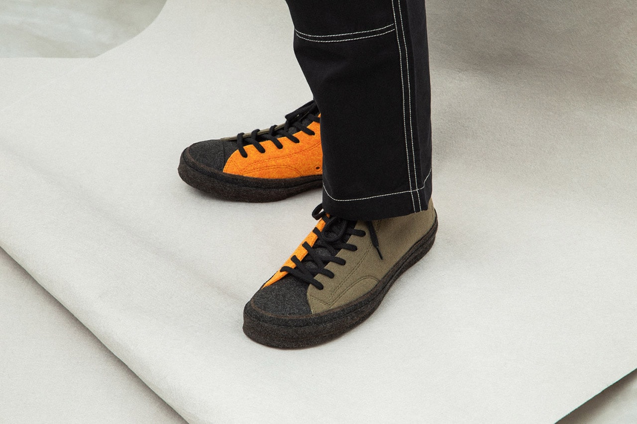 JW Anderson x Converse Chuck Taylor '70 Felt On Foot Closer Look To Buy Availability Release Details Drop Info