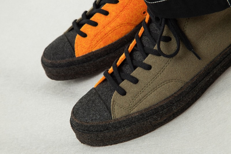 JW Anderson x Converse Chuck Taylor '70 Felt On Foot Closer Look To Buy Availability Release Details Drop Info