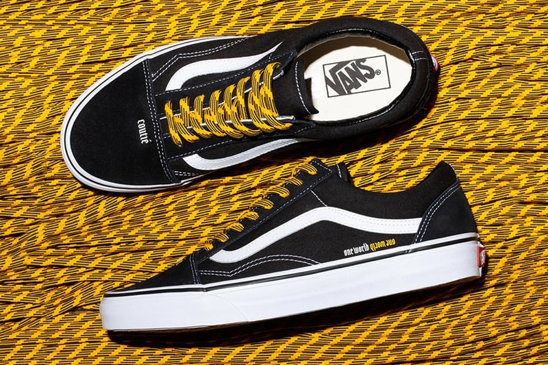 Coutié Vans One World #2 Collection release info collaboratins black white Old Skool Sk8-Hi