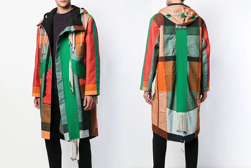 Craig Green Combines Colorful Geometric Panels for FW18 Tent Parka