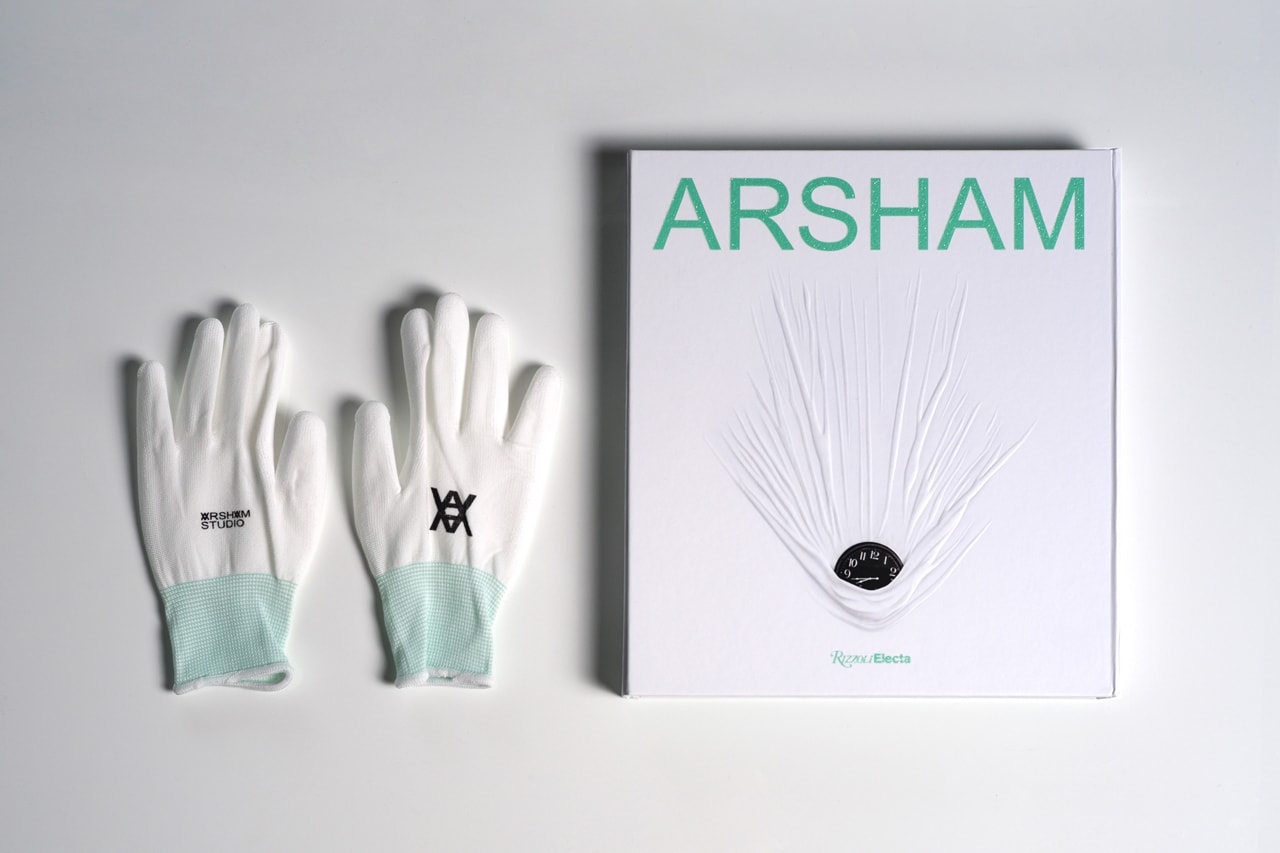 daniel arsham monograph rizzoli books release product artworks gloves sculptures installations photographs design architecture
