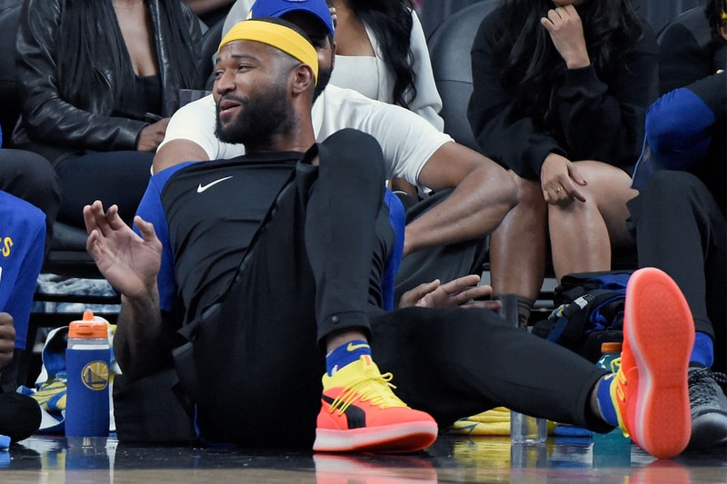 demarcus cousins puma puma hoops footwear nba golden state warriors