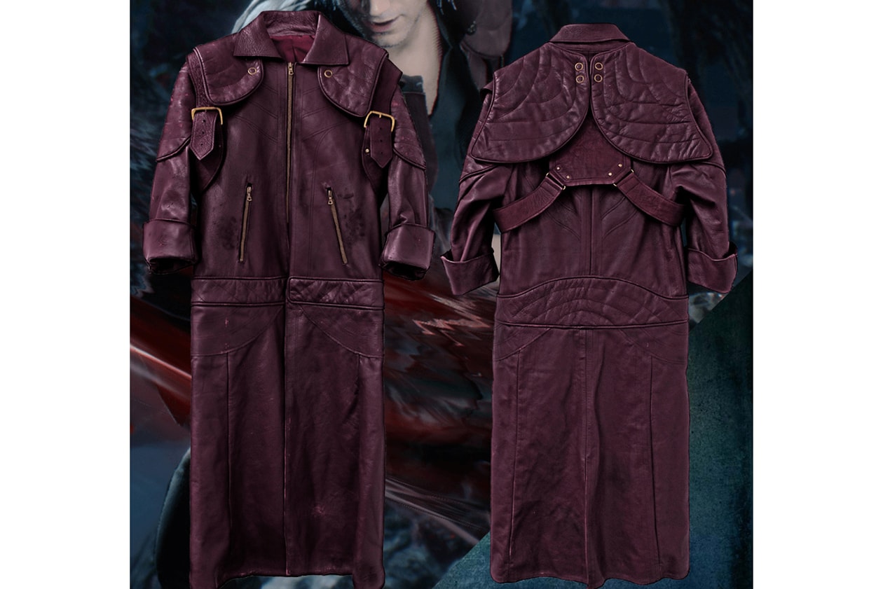 Devil May Cry 5 Ultra Limited Edition Dante Leather Jacket $8,600 USD Release Details Information