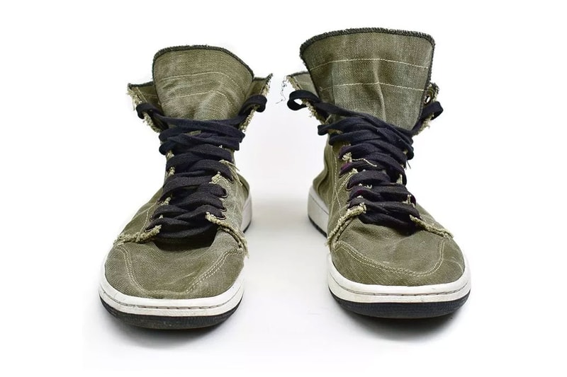 Doctor Dunk AJ1 Decon Prototype Info sneakers shoes kicks Michael Jordan 23 Customs military vintage craft handmade 