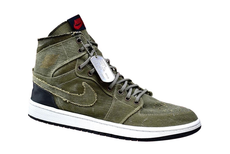 Doctor Dunk AJ1 Decon Prototype Info sneakers shoes kicks Michael Jordan 23 Customs military vintage craft handmade 