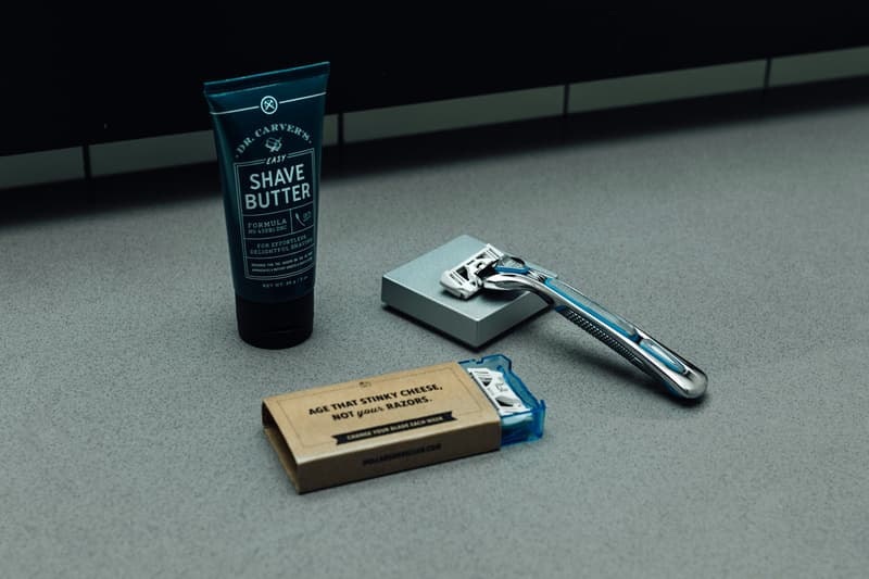 Dollar Shave Club Product Lookbook & Video bathroom fashion metal brush video Get Ready