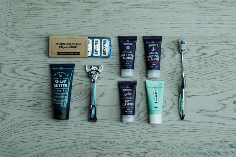 Dollar Shave Club Product Lookbook & Video bathroom fashion metal brush video Get Ready