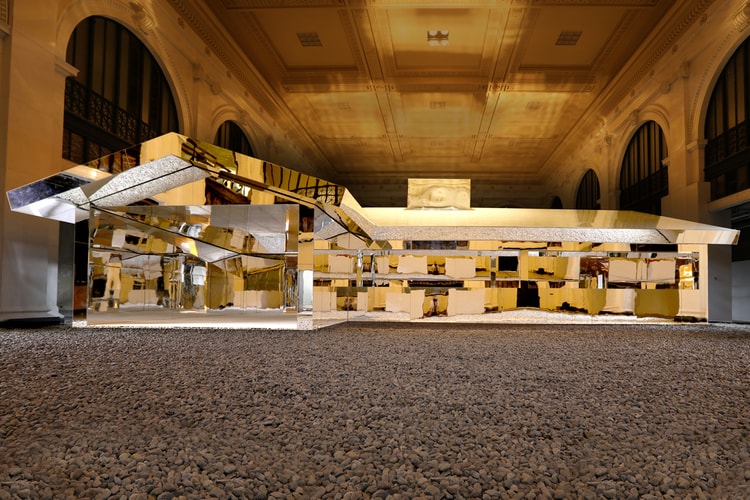 Doug Aitken Transforms Historical Detroit Bank into a Mirrored Suburban House