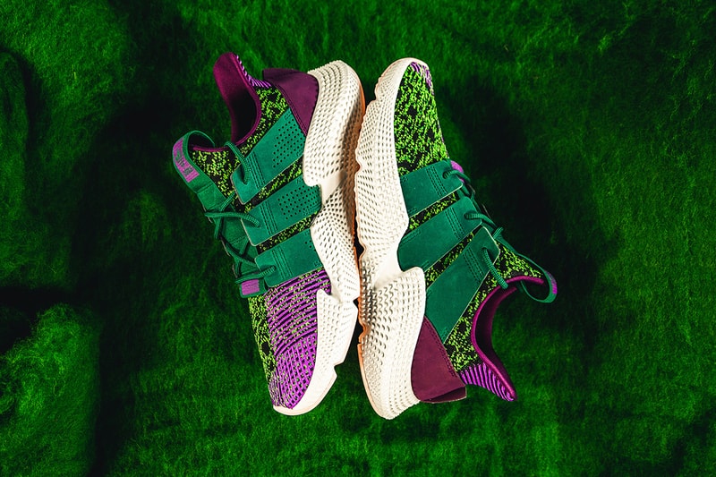 adidas originals dragon ball z collaboration prophere deerupt son gohan cell sneaker shoe model release date drop info october 27 2018 collection anime