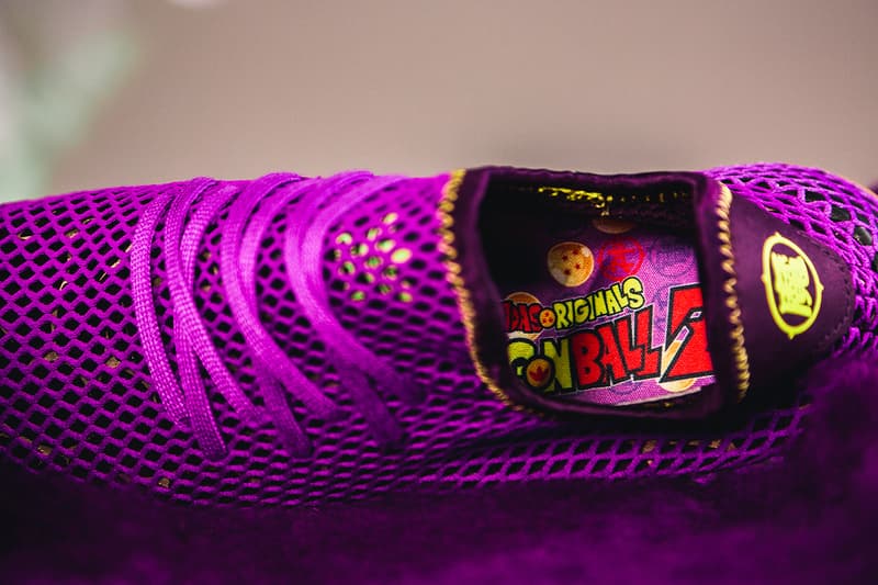 adidas originals dragon ball z collaboration prophere deerupt son gohan cell sneaker shoe model release date drop info october 27 2018 collection anime