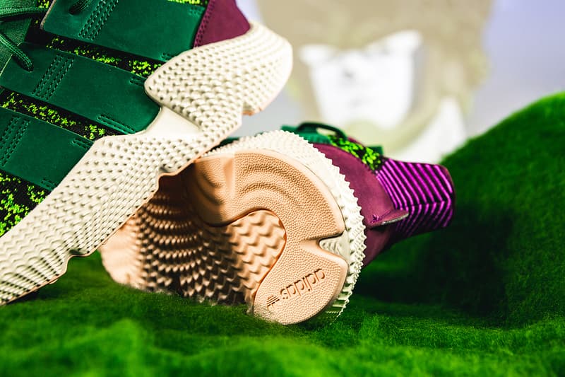 adidas originals dragon ball z collaboration prophere deerupt son gohan cell sneaker shoe model release date drop info october 27 2018 collection anime