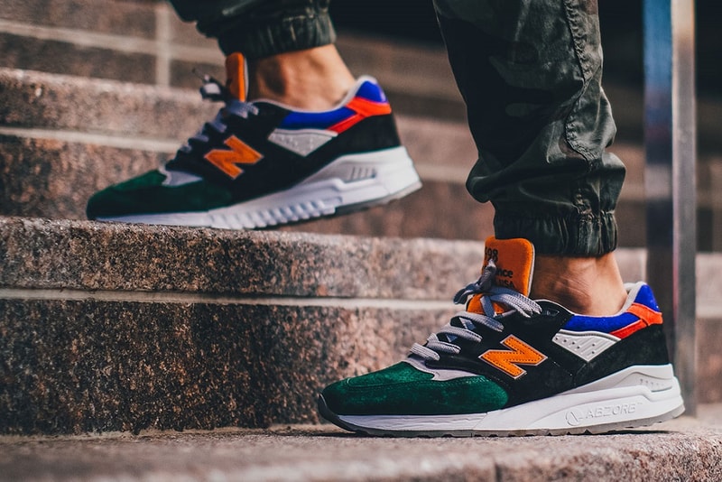 DTLR VILLA New Balance 998 Four 4 Four philadelphia exclusive 2018 october release date info details buy purchase price cost green white black blue red orange sneakers shoes