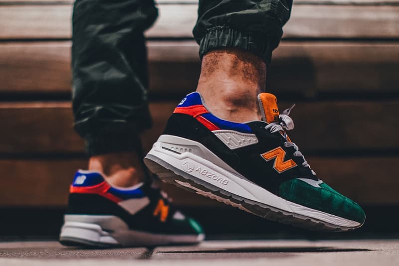 DTLR VILLA New Balance 998 Four 4 Four philadelphia exclusive 2018 october release date info details buy purchase price cost green white black blue red orange sneakers shoes