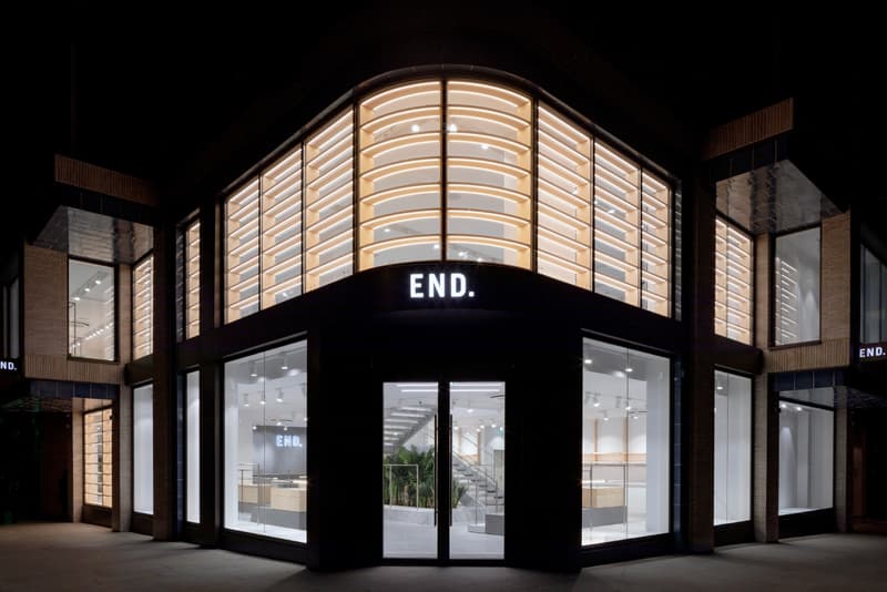 END. London Flagship store launch opening images retail shops
