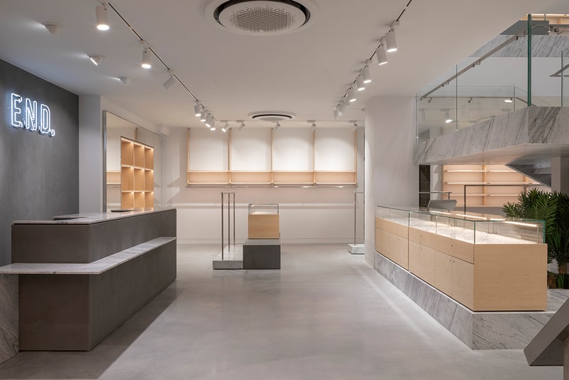 END. London Flagship store launch opening images retail shops