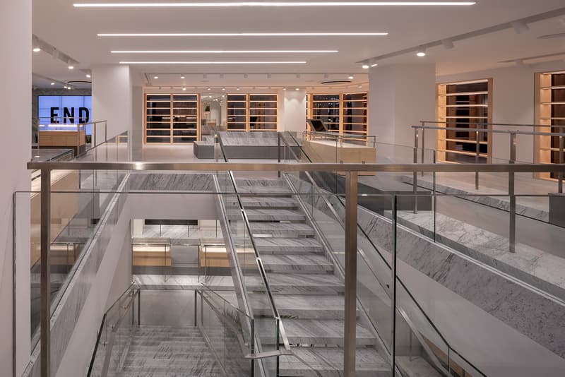 END. London Flagship store launch opening images retail shops