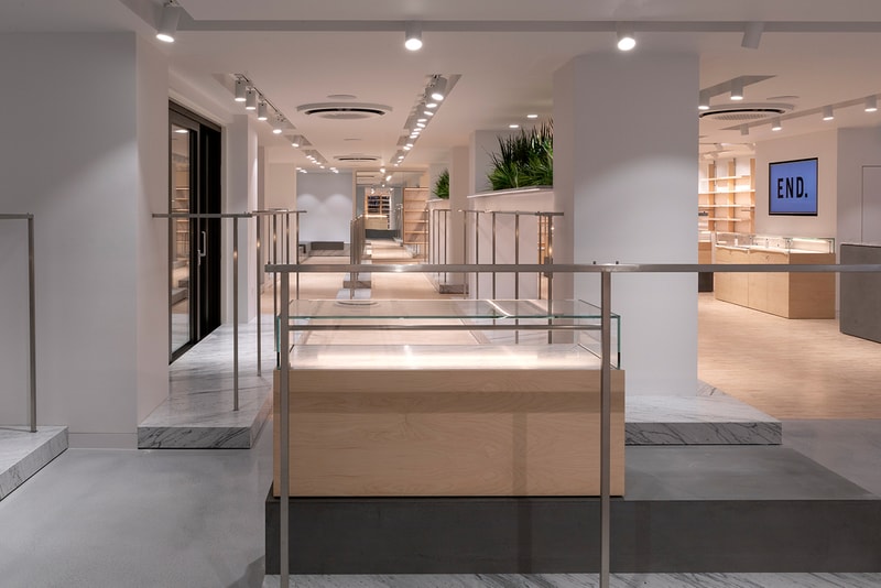 END. London Flagship store launch opening images retail shops