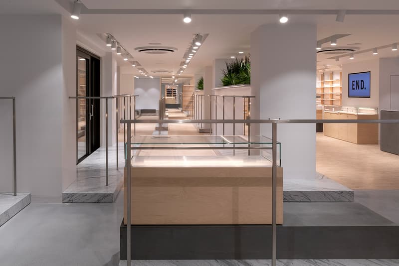 END. London Flagship store launch opening images retail shops