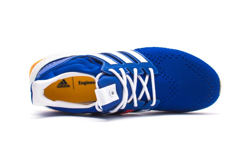 Engineered Garments x adidas UltraBOOST Release date info price consortium sneaker colorway blue red white gum sole purchase online