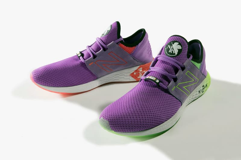 novo equilÃbrio evangelion japão exclusivo fresco espuma cruz U YT2 colaboração exclusiva colorway outubro 12 2018 correndo sapatilha anime gota data de lançamento informação olhar mais atento primeiro segundo terceiro impacto nerv