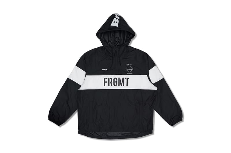 F.C.R.B fragment design mastermind JAPAN HYPEFEST collaboration exclusive pullover jacket hooded sportswear tee shirt keep calm and hiroshi fujiwara sophnet real bristol drop release date october 6 7 2018 release launch