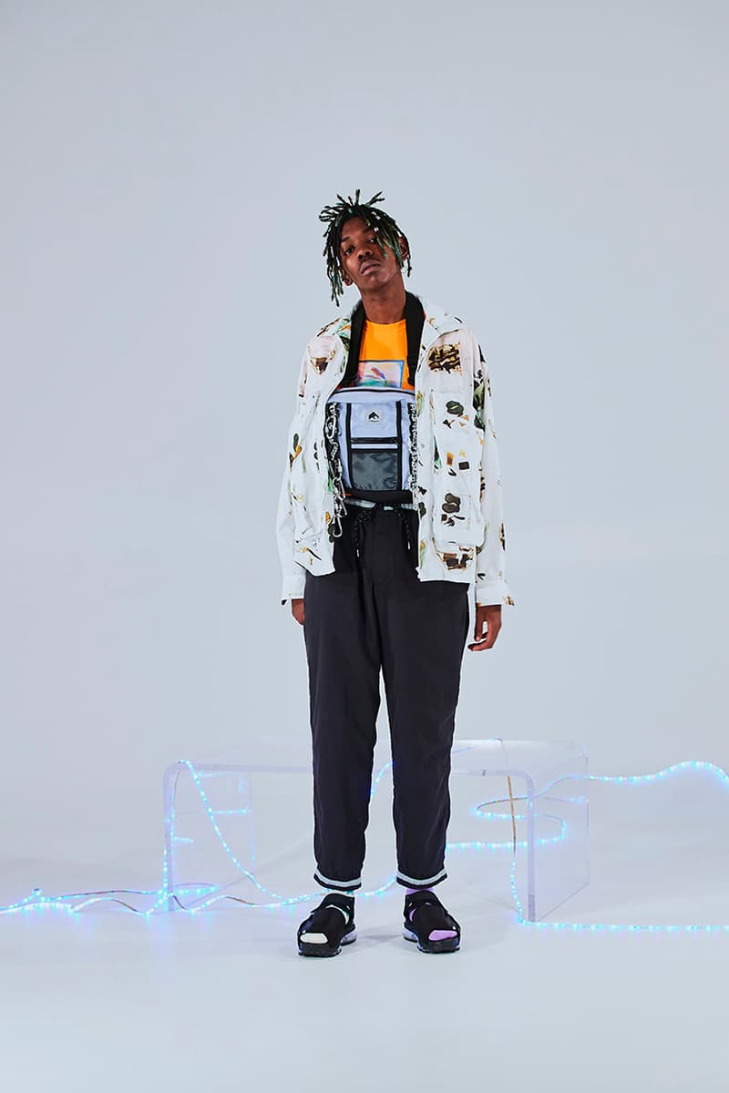 F-LAGSTUF-F flagstuff collection lookbook spring summer 2019 destruction laboratory kaneko tomiyuki print pattern