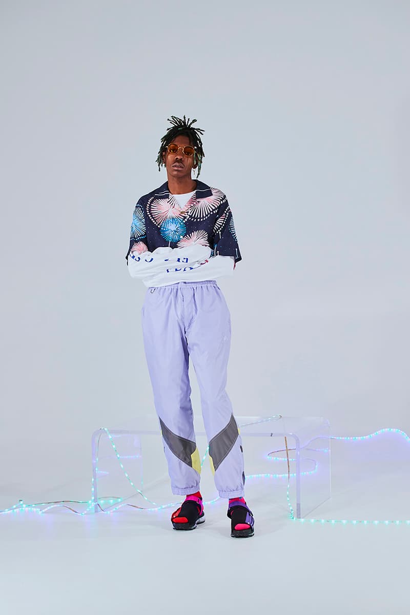 F-LAGSTUF-F flagstuff collection lookbook spring summer 2019 destruction laboratory kaneko tomiyuki print pattern