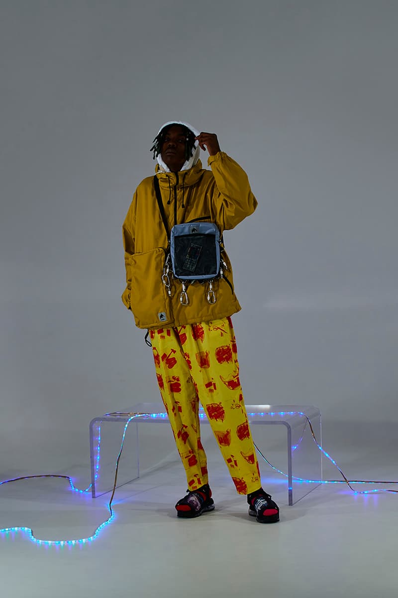 F-LAGSTUF-F flagstuff collection lookbook spring summer 2019 destruction laboratory kaneko tomiyuki print pattern