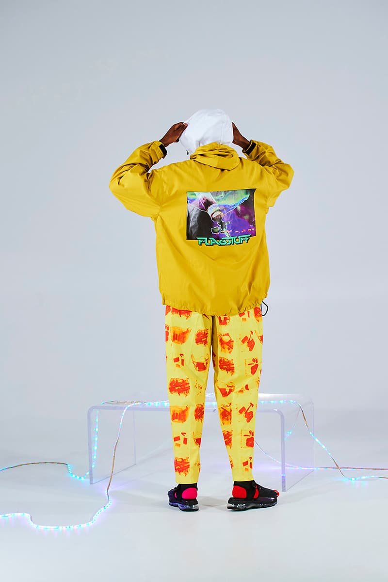 F-LAGSTUF-F flagstuff collection lookbook spring summer 2019 destruction laboratory kaneko tomiyuki print pattern