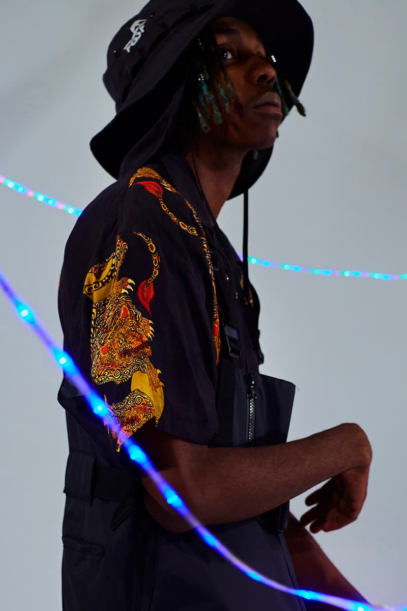 F-LAGSTUF-F flagstuff collection lookbook spring summer 2019 destruction laboratory kaneko tomiyuki print pattern