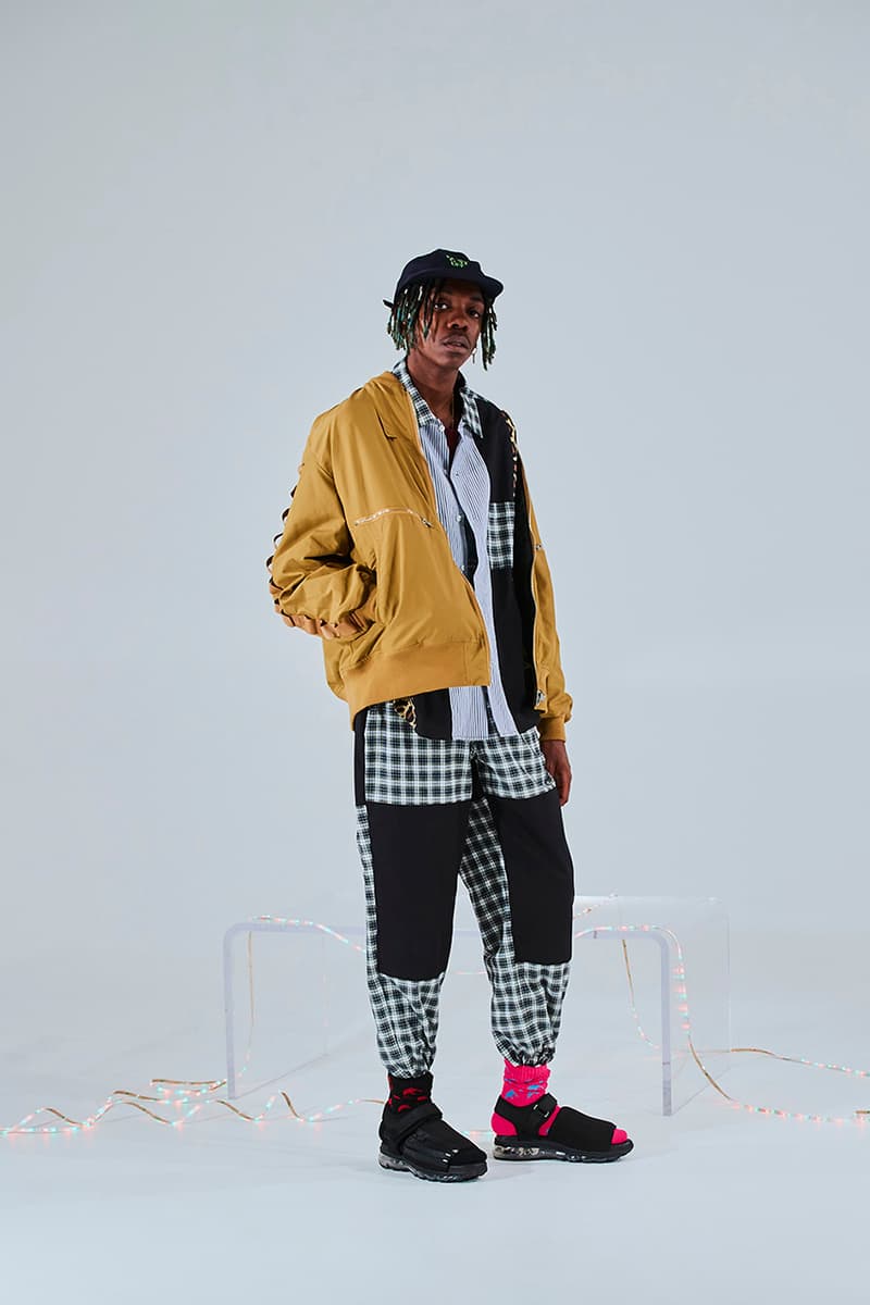 F-LAGSTUF-F flagstuff collection lookbook spring summer 2019 destruction laboratory kaneko tomiyuki print pattern