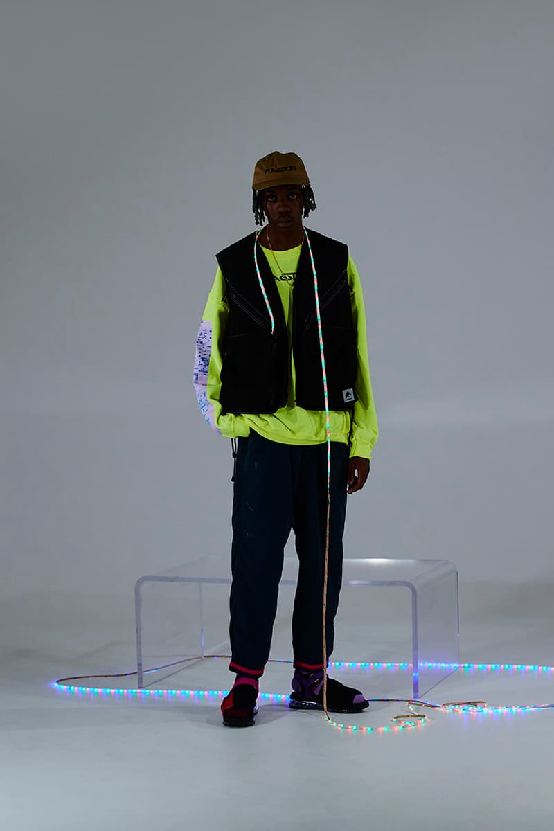 F-LAGSTUF-F flagstuff collection lookbook spring summer 2019 destruction laboratory kaneko tomiyuki print pattern