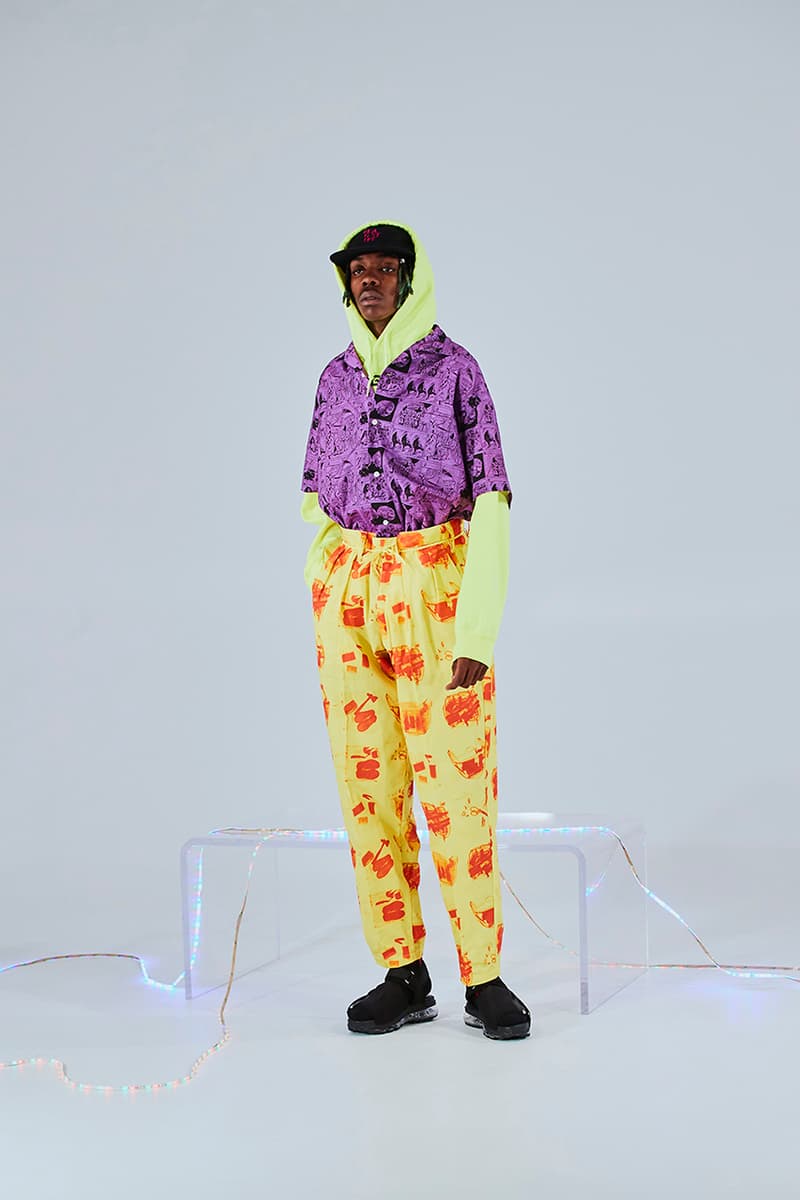 F-LAGSTUF-F flagstuff collection lookbook spring summer 2019 destruction laboratory kaneko tomiyuki print pattern