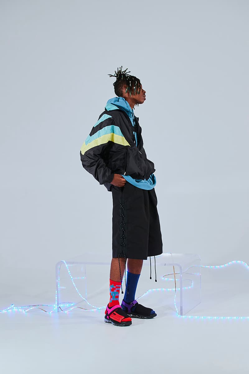 F-LAGSTUF-F flagstuff collection lookbook spring summer 2019 destruction laboratory kaneko tomiyuki print pattern