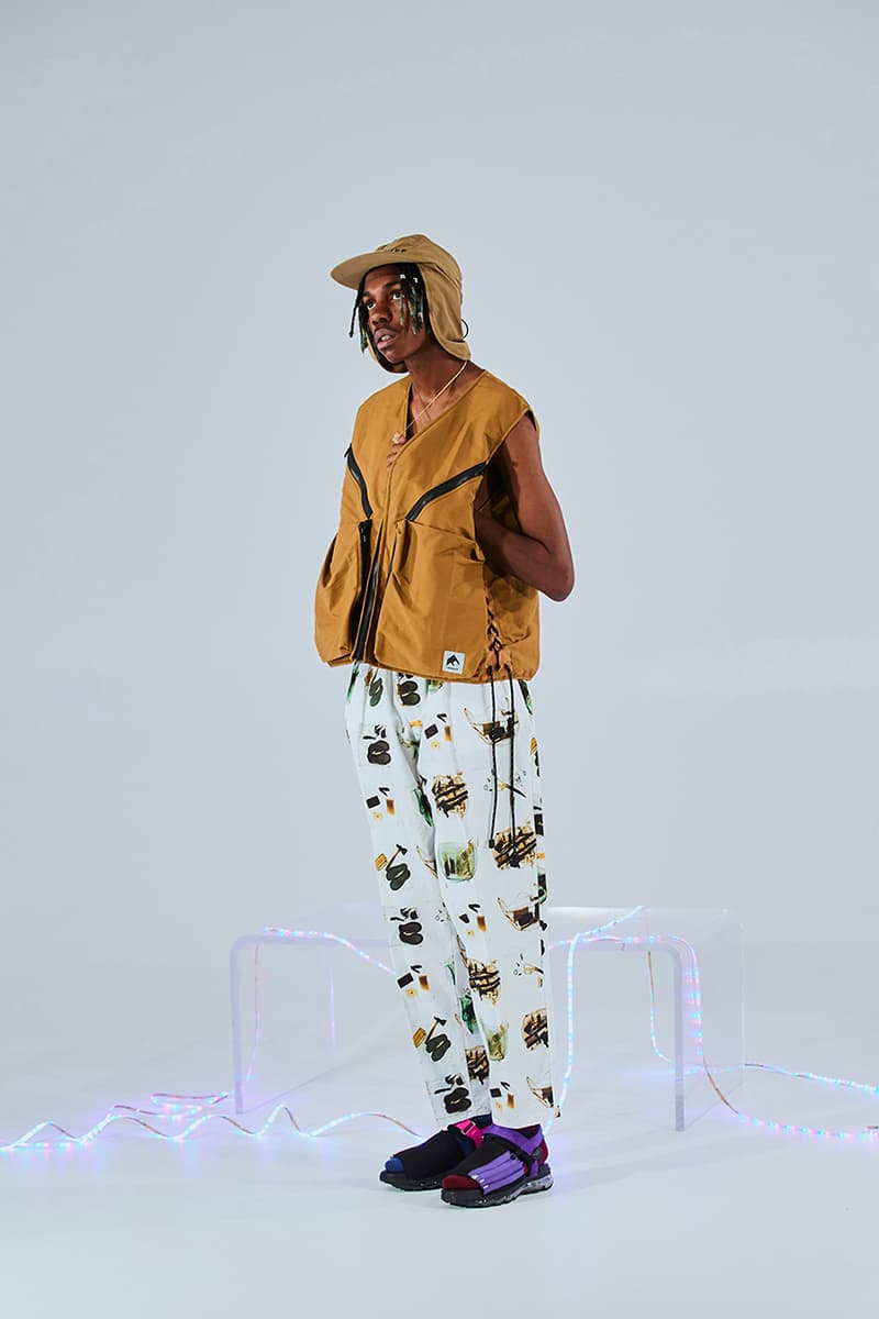F-LAGSTUF-F flagstuff collection lookbook spring summer 2019 destruction laboratory kaneko tomiyuki print pattern