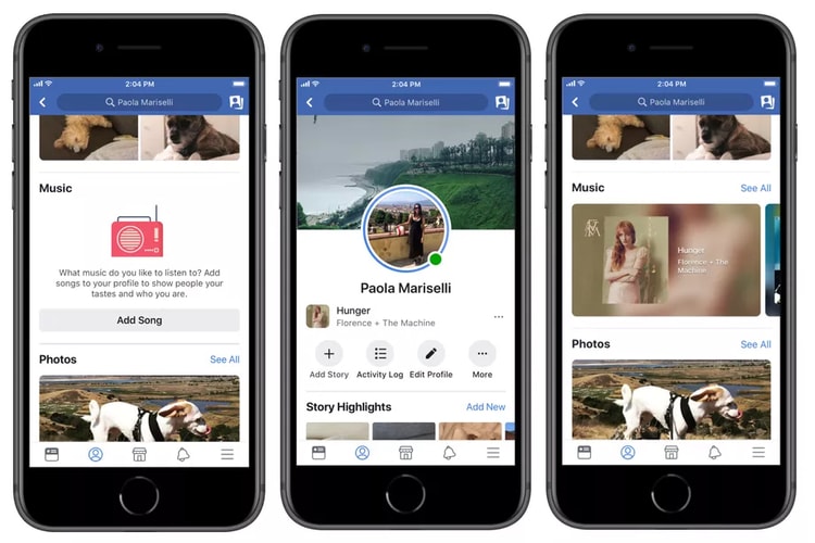 Facebook Adds Music Features to Photos and Videos
