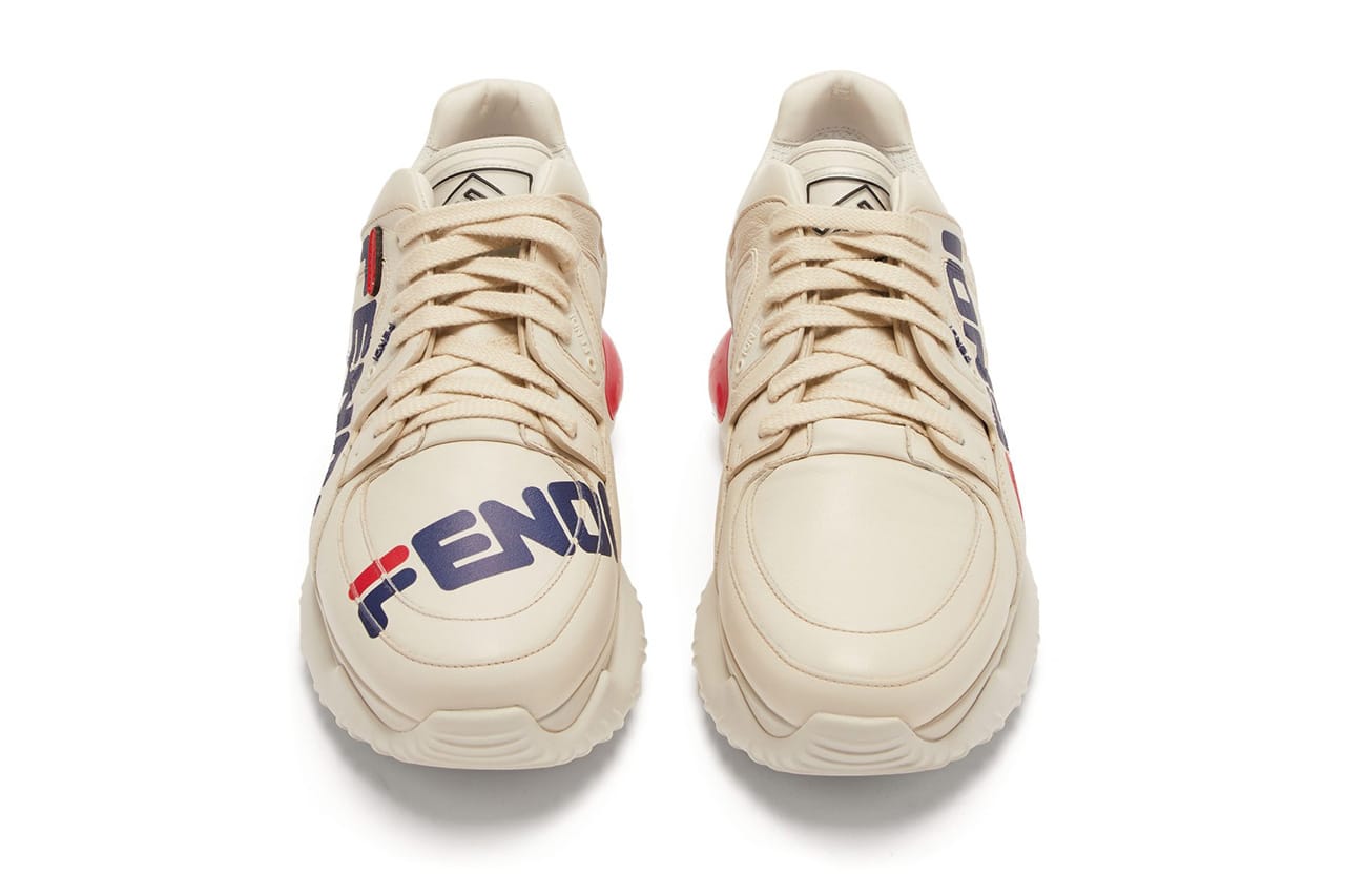 Fendi x Fila Mania Logo Sneaker Now 
