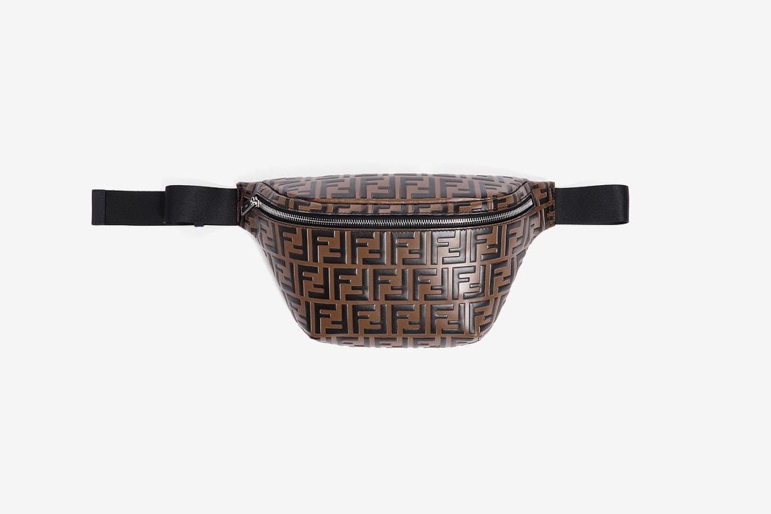 Fendi Fall Winter 2018 Brown Logo Belt Bag accessories release info 
