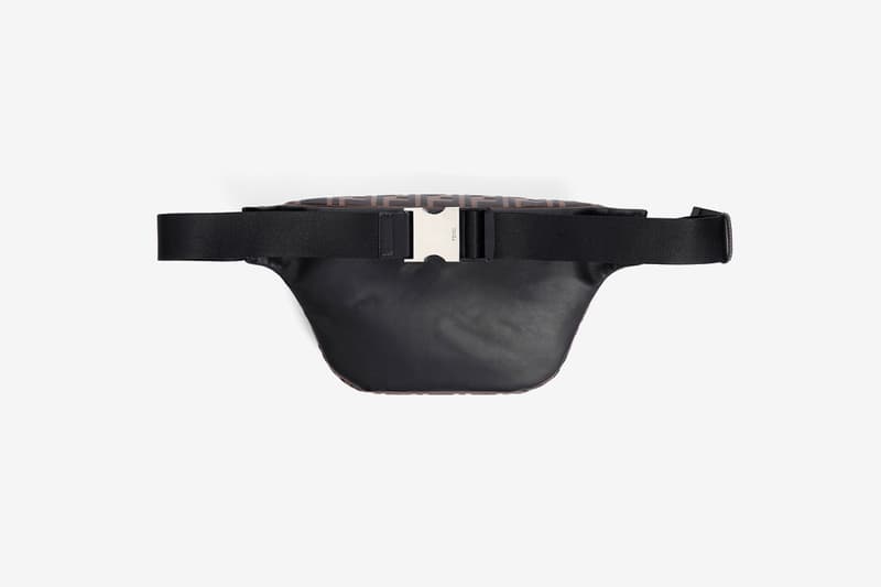 Fendi Fall Winter 2018 Brown Logo Belt Bag accessories release info