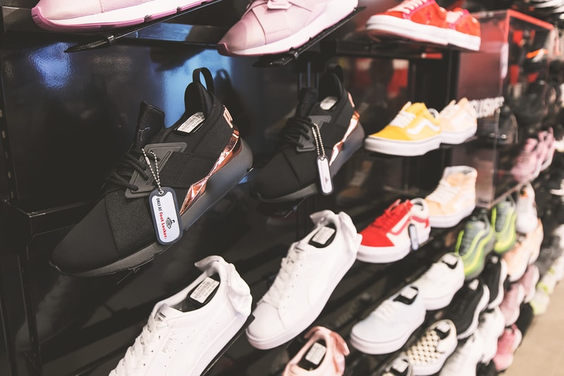 Foot Locker Open Second Singapore Retail Location Sneaker Nike Uptempo Fila Disruptor