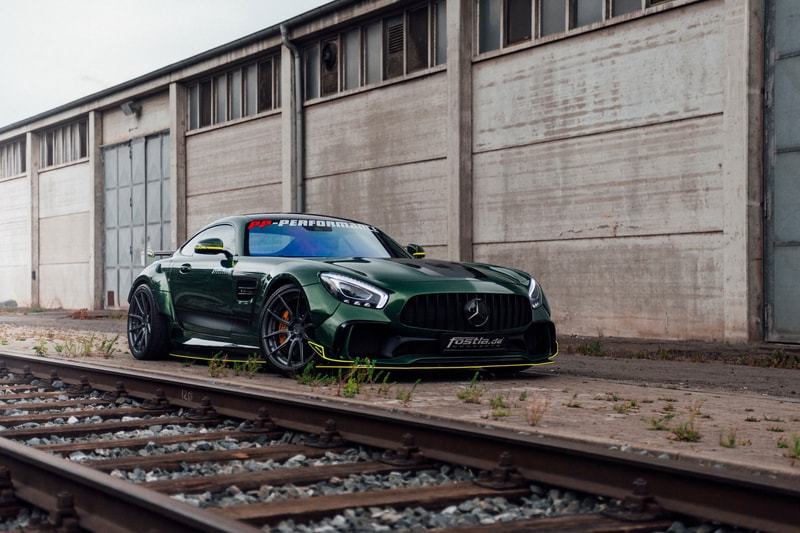 Fostla Mercedes AMG GT S 650 PS custom wrap malachite green upgrade 50 units europe