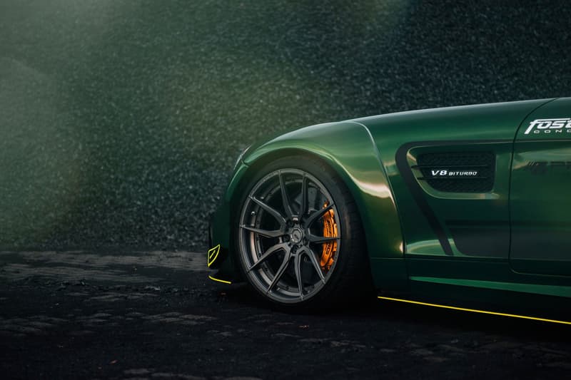 Fostla Mercedes AMG GT S 650 PS custom wrap malachite green upgrade 50 units europe