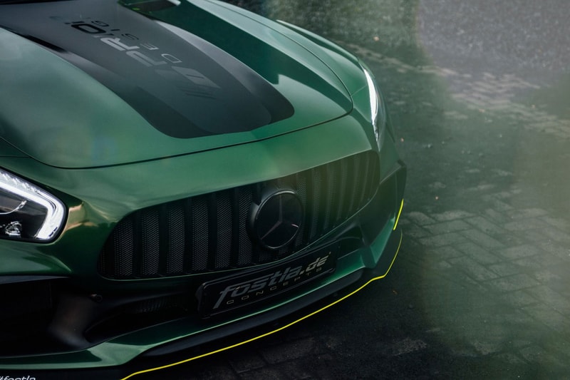Fostla Mercedes AMG GT S 650 PS custom wrap malachite green upgrade 50 units europe