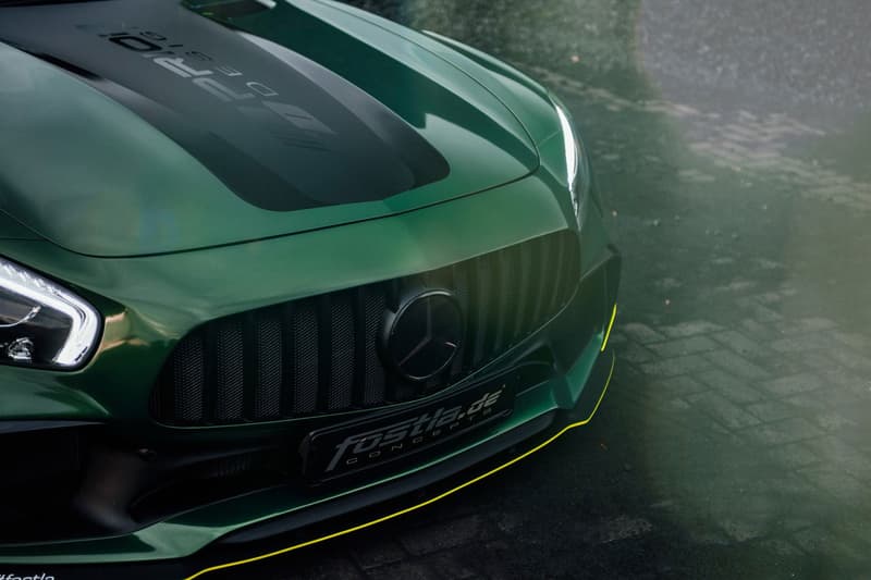 Fostla Mercedes AMG GT S 650 PS custom wrap malachite green upgrade 50 units europe