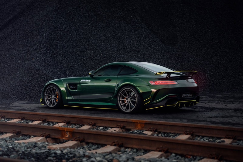 Fostla Mercedes AMG GT S 650 PS custom wrap malachite green upgrade 50 units europe