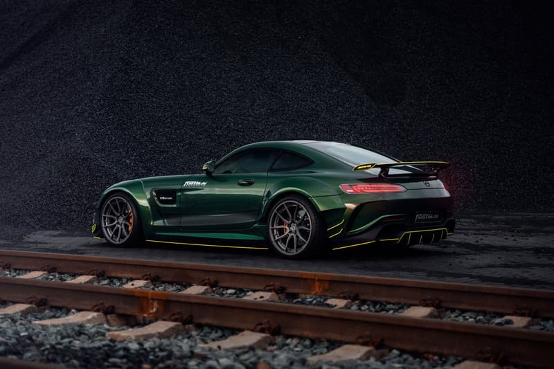 Fostla Mercedes AMG GT S 650 PS custom wrap malachite green upgrade 50 units europe