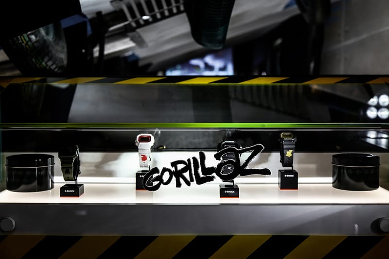 An Exclusive Look at the Gorillaz x G-SHOCK Collaboration Pop-Up