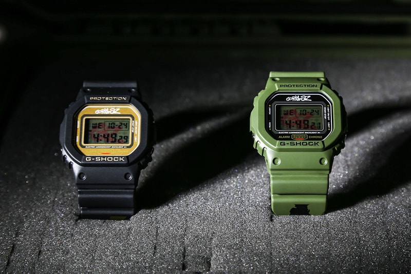 Gorillaz Casio G-Shock Collaboration London Store Inside Pop Up Installation Watches Cop Purchase Buy Collaborations exclusive timepiece october 25 2018