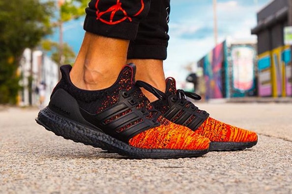 An On-Foot Look at the 'Game of Thrones' x adidas UltraBOOST "House Targareyn Dragons"